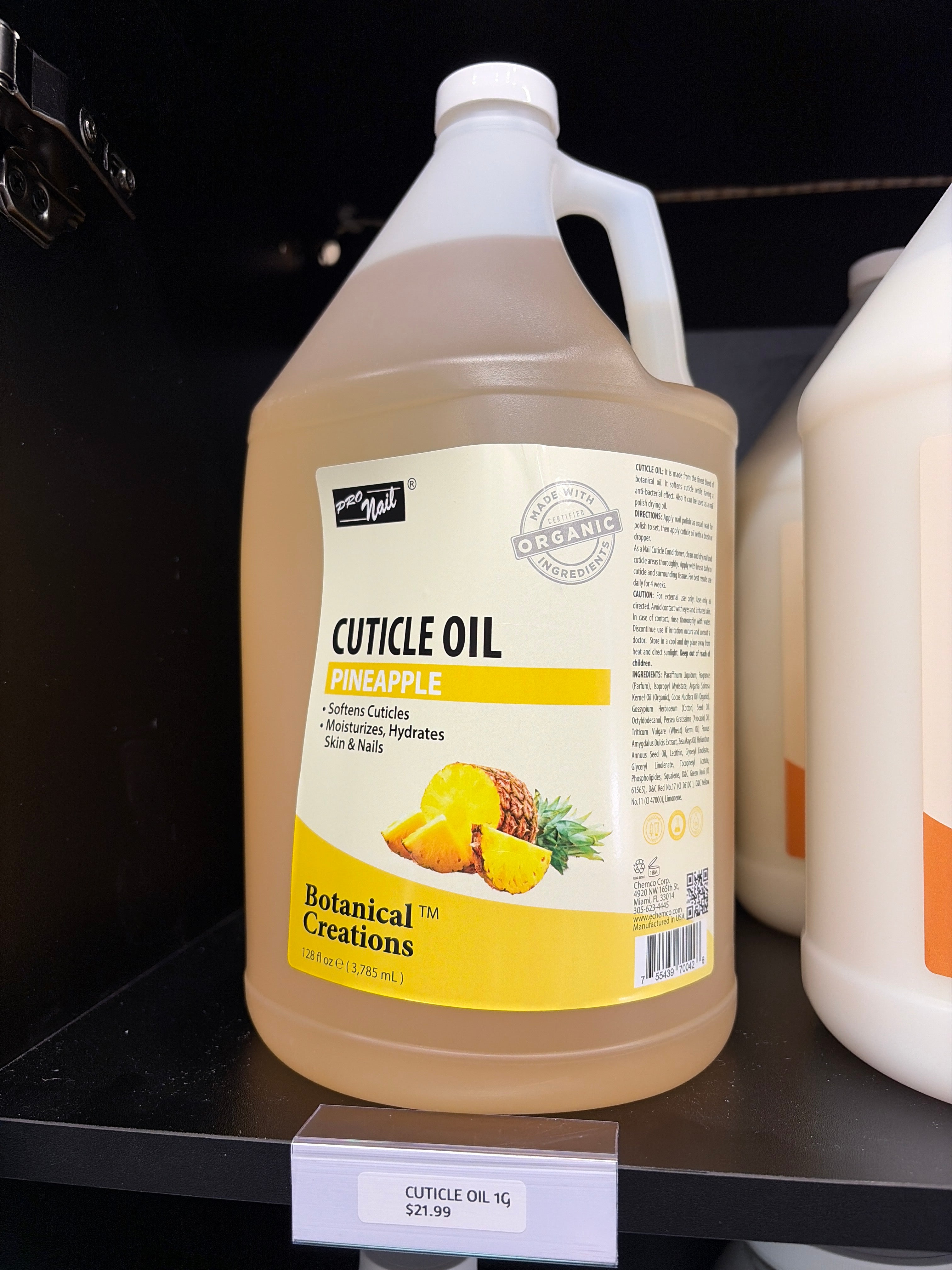 Cuticle Oil Gallon